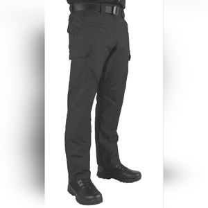 New LAPG Basic Operator Tactical Pants Black Cargo Pockets Ripstop Men 40 X 32